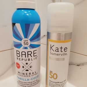 SPF Bundle: Kate Somerville setting spray